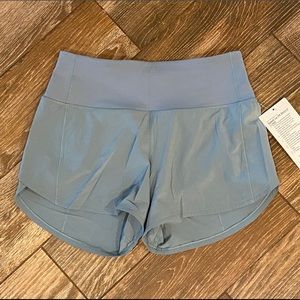 🍋 Lululemon Speed Up High Rise 4” Blue Cast